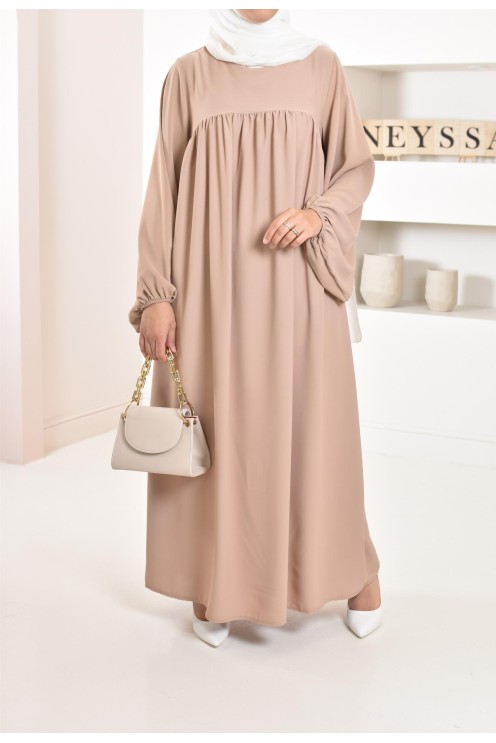 Schmetterlingskleid für Frauen, langes und fließendes Mastoura-Kleid