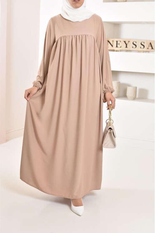 Schmetterlingskleid für Frauen, langes und fließendes Mastoura-Kleid