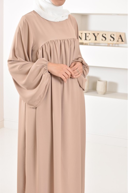 Schmetterlingskleid für Frauen, langes und fließendes Mastoura-Kleid