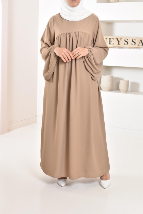 Schmetterlingskleid für Frauen, langes und fließendes Mastoura-Kleid