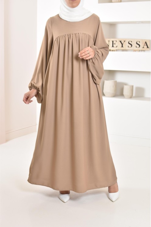 Schmetterlingskleid für Frauen, langes und fließendes Mastoura-Kleid