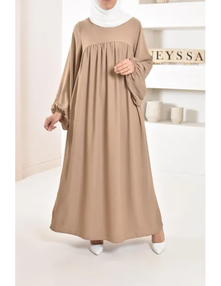 Schmetterlingskleid für Frauen, langes und fließendes Mastoura-Kleid