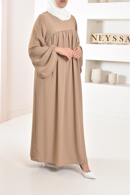 Schmetterlingskleid für Frauen, langes und fließendes Mastoura-Kleid