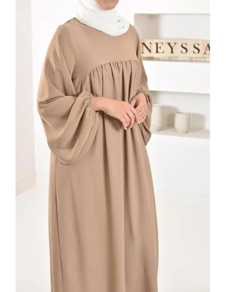 Schmetterlingskleid für Frauen, langes und fließendes Mastoura-Kleid