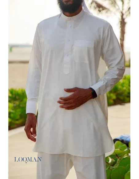 Cheap Pakistani 2-piece set by Loqman, ideal for praying