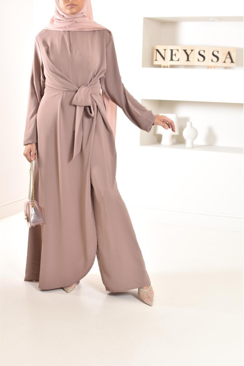 Combinaison femme 1 pièce tunique palazzo : idéale pour événements.