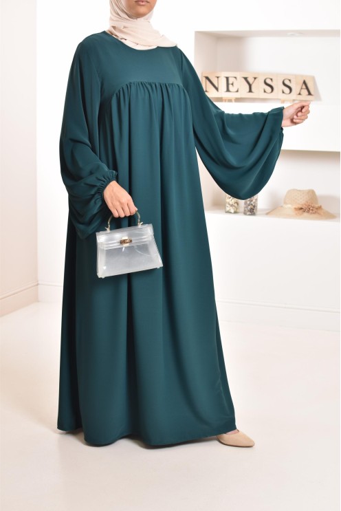 Schmetterlingskleid für Frauen, langes und fließendes Mastoura-Kleid