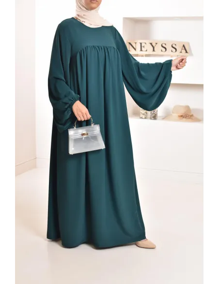 Schmetterlingskleid für Frauen, langes und fließendes Mastoura-Kleid