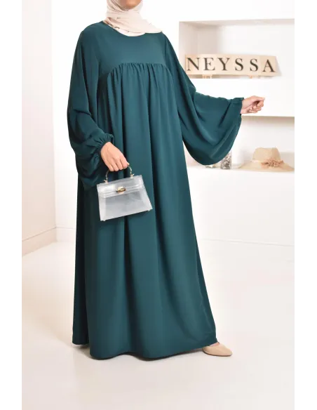 Schmetterlingskleid für Frauen, langes und fließendes Mastoura-Kleid