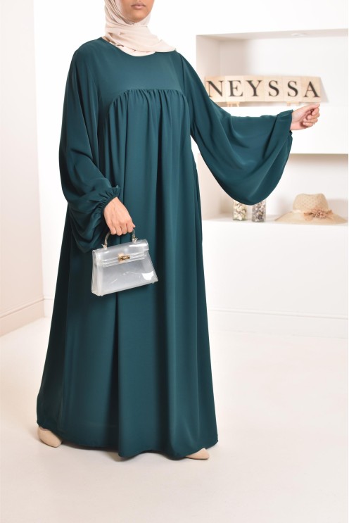 Schmetterlingskleid für Frauen, langes und fließendes Mastoura-Kleid