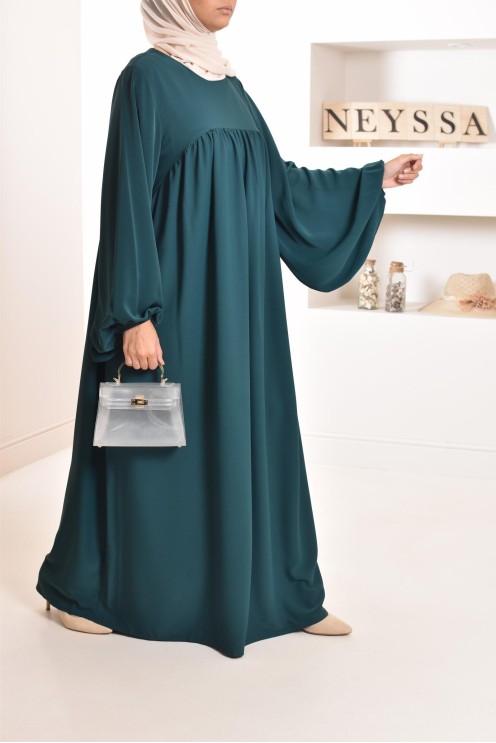 Schmetterlingskleid für Frauen, langes und fließendes Mastoura-Kleid