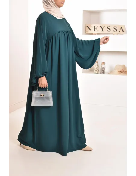 Schmetterlingskleid für Frauen, langes und fließendes Mastoura-Kleid