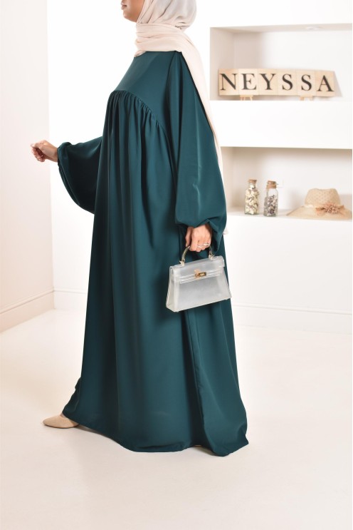 Schmetterlingskleid für Frauen, langes und fließendes Mastoura-Kleid