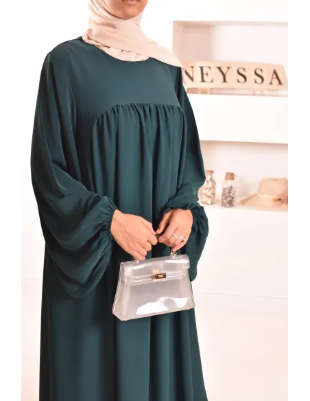 Schmetterlingskleid für Frauen, langes und fließendes Mastoura-Kleid