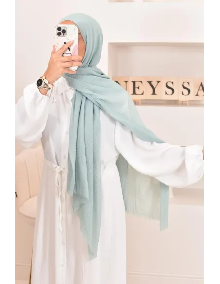 Hijab texturée long pour femme pas cher et parfait pour modest fashion
