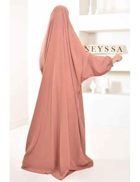 Jilbab une pièce long fluide et pas cher