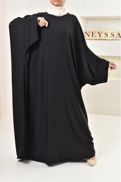 Robe abaya papillon farasha longue musulmane robe mode islamique