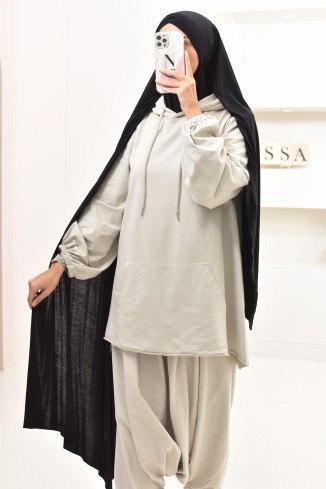 Hijab to put on jersey Neyssa creation, high quality sport hijab 2