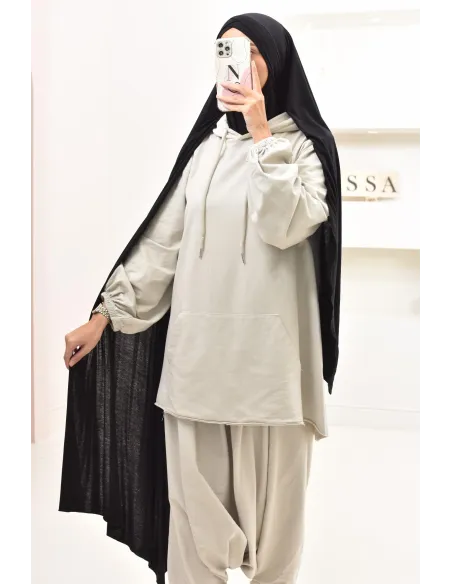 Hijab to put on jersey Neyssa creation, high quality sport hijab