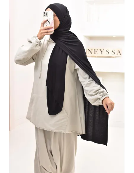 Hijab to put on jersey Neyssa creation, high quality sport hijab