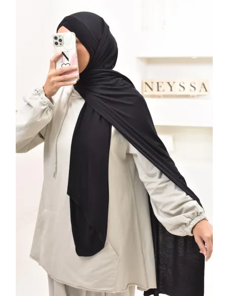 Hijab to put on jersey Neyssa creation, high quality sport hijab