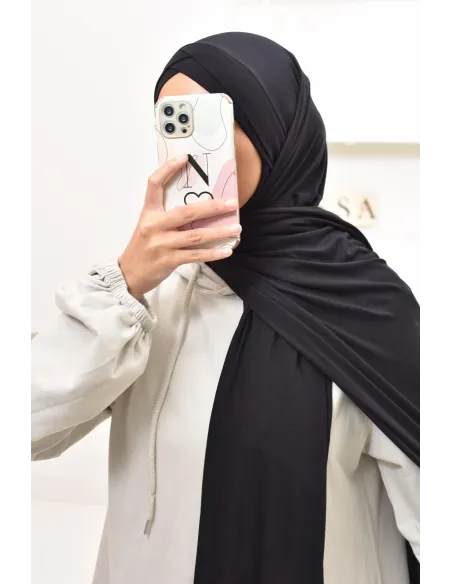 Hijab to put on jersey Neyssa creation, high quality sport hijab