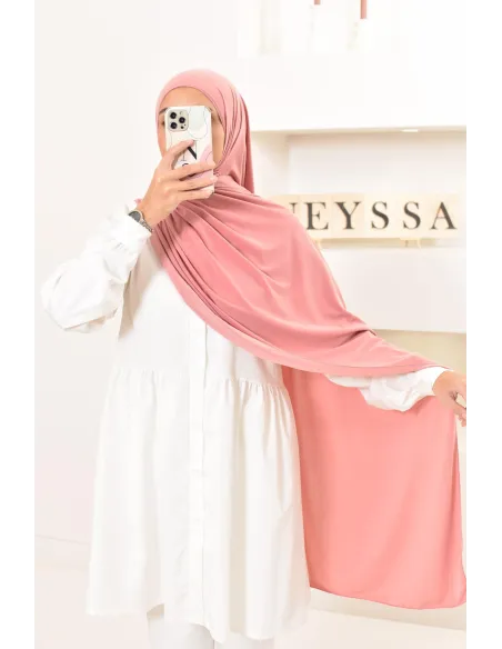 Hijab jersey premium de neyssa shop création, hijab qualité lycra