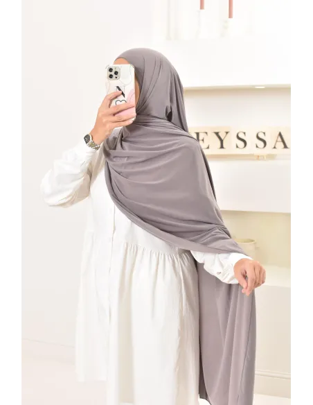 Hijab jersey premium de neyssa shop création, hijab qualité lycra