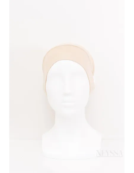 Tube hat with openings for headphones and glasses for veiled women