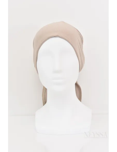bonnet satin cheveux pour hijab, protection cheveux pour femme voilée