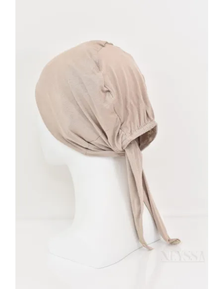 bonnet satin cheveux pour hijab, protection cheveux pour femme voilée