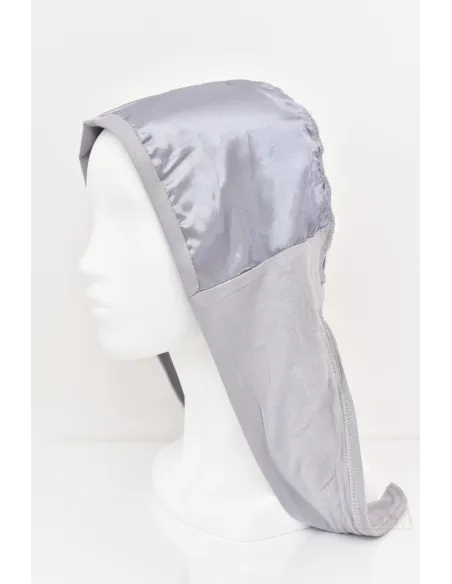 bonnet satin cheveux pour hijab, protection cheveux pour femme voilée