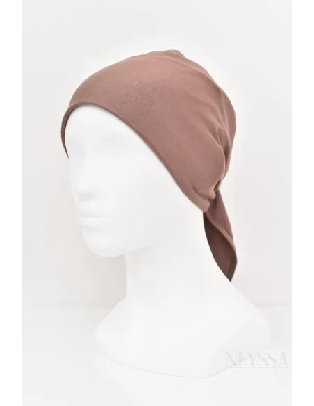 bonnet satin cheveux pour hijab, protection cheveux pour femme voilée