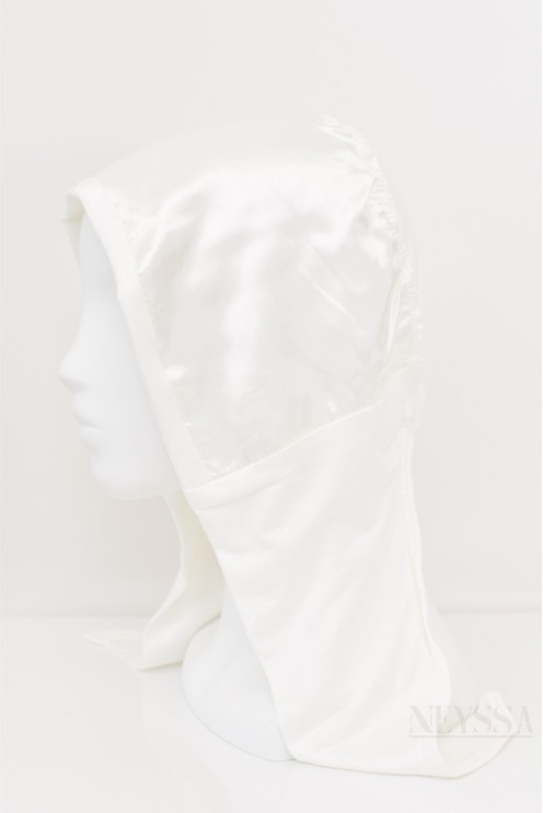 bonnet satin cheveux pour hijab, protection cheveux pour femme voilée