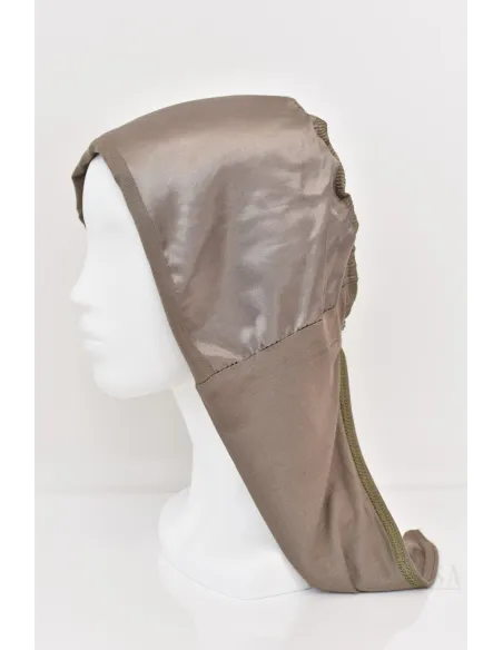 bonnet satin cheveux pour hijab, protection cheveux pour femme voilée