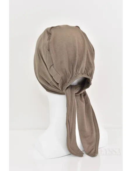 bonnet satin cheveux pour hijab, protection cheveux pour femme voilée