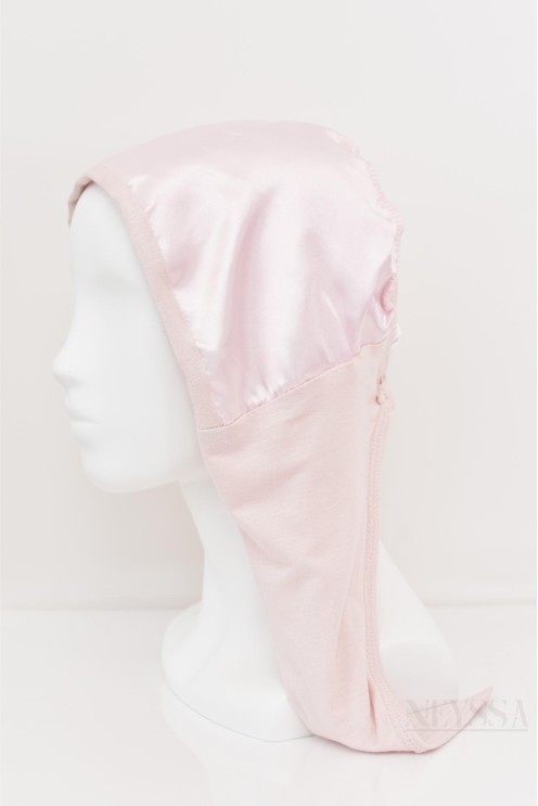 bonnet satin cheveux pour hijab, protection cheveux pour femme voilée