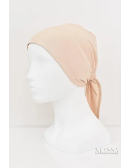 bonnet satin cheveux pour hijab, protection cheveux pour femme voilée