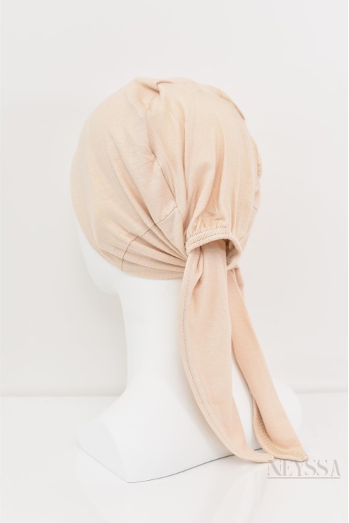 bonnet satin cheveux pour hijab, protection cheveux pour femme voilée