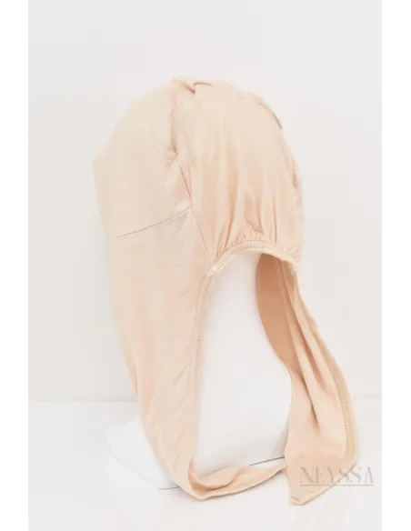 bonnet satin cheveux pour hijab, protection cheveux pour femme voilée