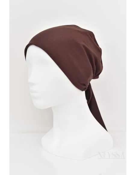 bonnet satin cheveux pour hijab, protection cheveux pour femme voilée