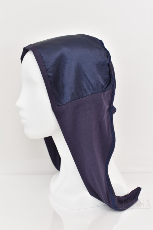 bonnet satin cheveux pour hijab, protection cheveux pour femme voilée