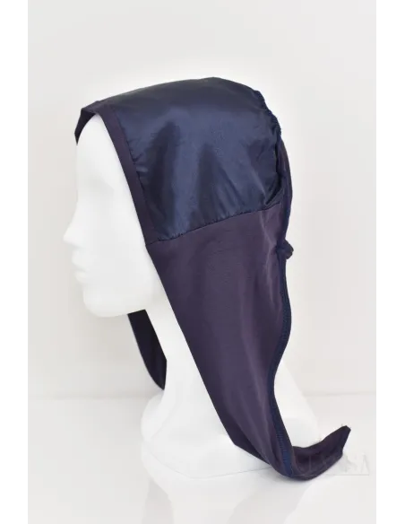 bonnet satin cheveux pour hijab, protection cheveux pour femme voilée
