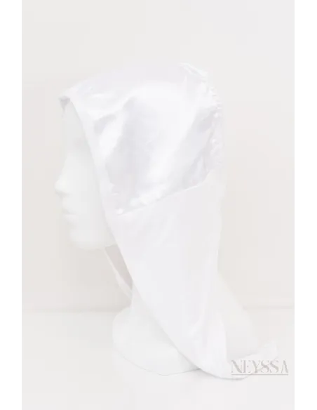 bonnet satin cheveux pour hijab, protection cheveux pour femme voilée