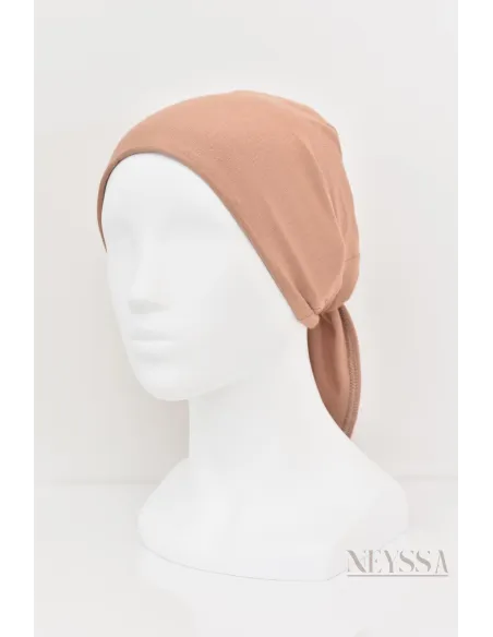 bonnet satin cheveux pour hijab, protection cheveux pour femme voilée