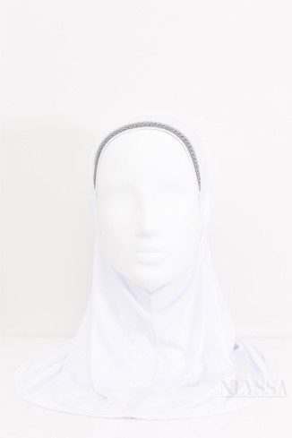 hijab mädchen kind mit strasssteinen, zum Überziehen, bequem, premium jersey 2