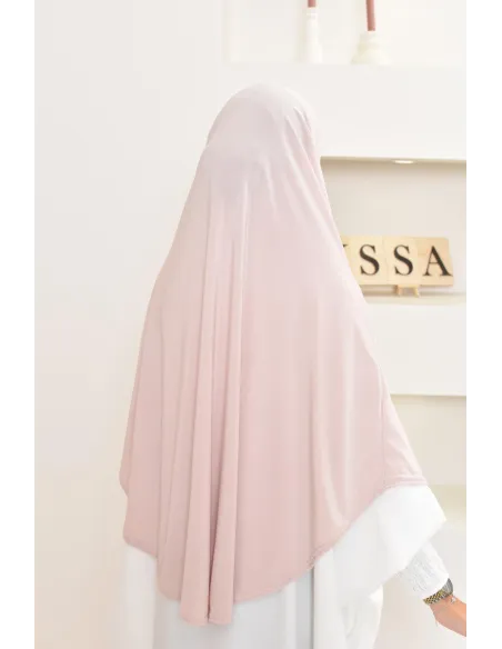 Khimar court fluide en jersey premium pas cher pour femme musulmane