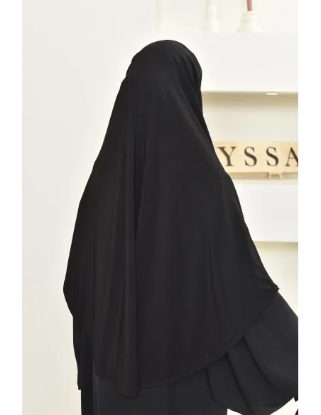 Khimar court fluide en jersey premium pas cher pour femme musulmane