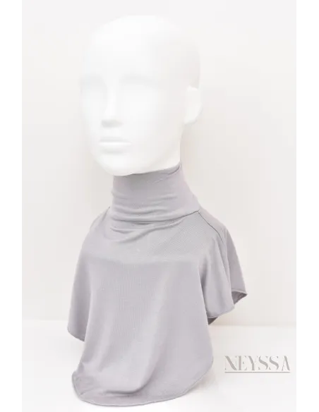 Faux col parfait pour couvrir le cou de la femme musulmane
