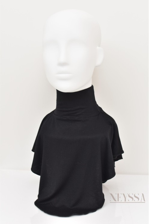Faux col parfait pour couvrir le cou de la femme musulmane